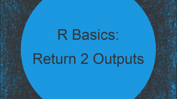 Return Multiple Objects from User-Defined Function in R (Example)