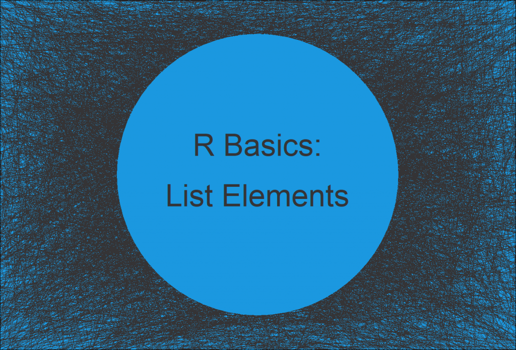 Get Second Sub Entry Of Every List Element In R Example Extract Value