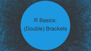 Difference Between Single & Double Square Brackets in R (3 Examples)