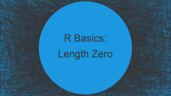 R Error: Argument is of Length Zero (Example)