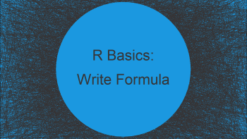 Write Model Formula with Many Variables of Data Frame in R (5 Examples)