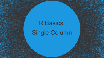 Extract Single Column as Data Frame in R (3 Examples)