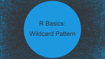 Match Wildcard Pattern and Character String in R (Example)