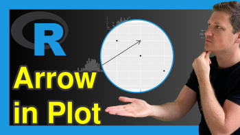 Add Arrow to Plot in R (2 Examples)