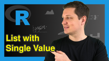 Create List with Single Value in R (Example)