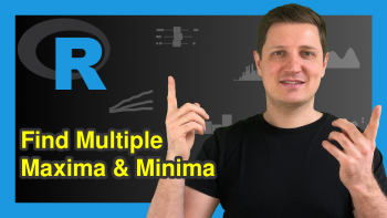 Find Indices of Multiple Maxima & Minima in R (2 Examples)