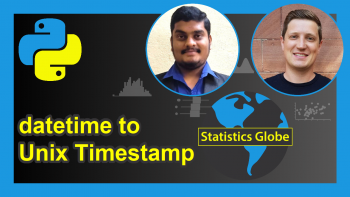 Convert datetime to Unix Timestamp in Python (2 Examples)