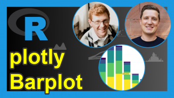 How to Draw a plotly Barplot in R (Example)