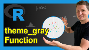 theme_gray ggplot2 Theme in R (6 Examples)