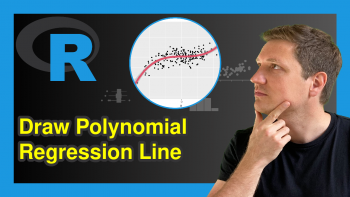 Add Polynomial Regression Line to Plot in R (2 Examples) | Base R & ggplot2