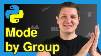 Calculate Mode by Group in Python (2 Examples)