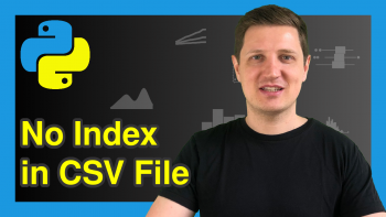 Write pandas DataFrame to CSV File without Index in Python (Example)