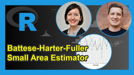 Battese-Harter-Fuller Small Area Estimator (R Example) | Unit-Level Model