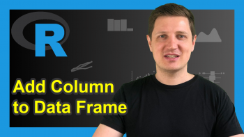Add New Column to Data Frame in R