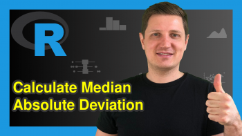 Median Absolute Deviation in R (Example) | mad Function Explained