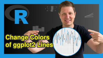 Change Colors in ggplot2 Line Plot in R (Example)