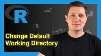 Change Default Working Directory in R & RStudio (Step-by-Step Example)