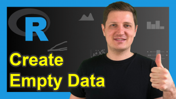 Create Empty Data Frame in R (2 Examples)