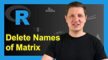 Remove Row & Column Names from Matrix in R (2 Examples)