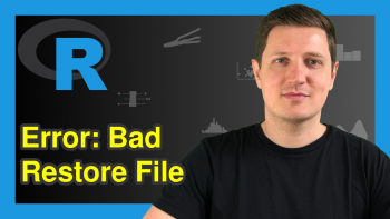How to Fix the R Error: bad restore file magic number (file may be corrupted) — no data loaded