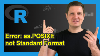 R Error in as.POSIXlt.character :  string not standard unambiguous format