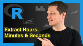 Extract Hours, Minutes & Seconds from Date & Time Object in R (Example)