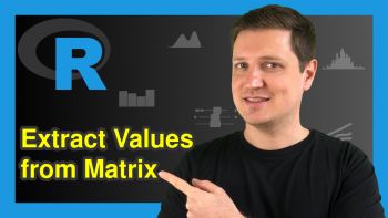 Extract Values from Matrix by Column & Row Names in R (3 Examples)