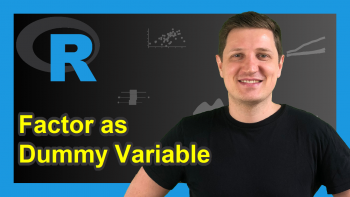 Convert Factor to Dummy Indicator Variables for Every Level in R (Example)