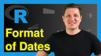 Change Format of Dates in R (4 Examples)