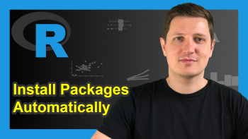 Check if Package is Missing and Install Automatically (R Programming Example)