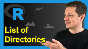 Obtain List of Directories in R (2 Examples) | list.dirs Function Explained