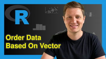 Order Data Frame Rows According to Vector in R (2 Examples)