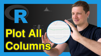 Plot All Columns of Data Frame in R (3 Examples) | How to Draw Each Variable