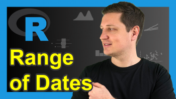 How to Create a Range of Dates in R (Example)