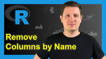 Remove Data Frame Columns by Name in R (6 Examples)