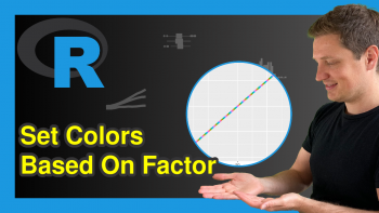 Coloring Plot by Factor in R (2 Examples)
