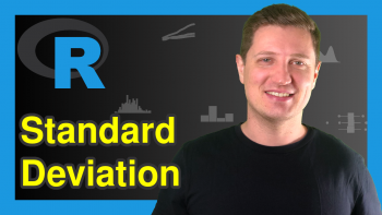 Standard Deviation in R (3 Examples) | Apply sd Function in R Studio