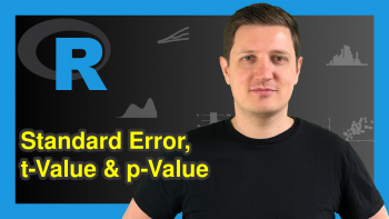 Extract Standard Error, t-Value & p-Value from Linear Regression Model in R (4 Examples)