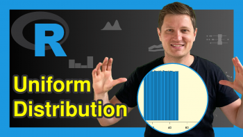 Continuous Uniform Distribution in R (4 Examples) | dunif, punif, qunif & runif Functions