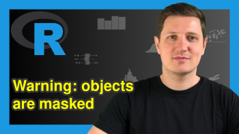 Warning in R: The following objects are masked from package (Example)