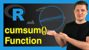 cumsum R Function Explained (Example for Vector, Data Frame, by Group & Graph)