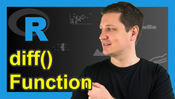 diff Function in R (2 Examples) | How to Calculate the Difference in R