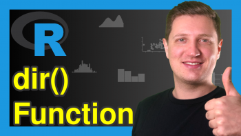 dir R Function | 3 Example Codes