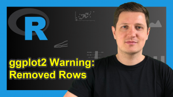 R ggplot2 Warning Message: Removed rows containing missing values