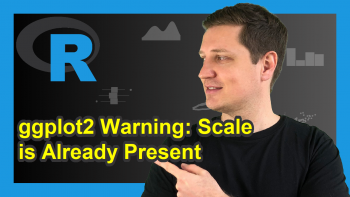 R ggplot2 Warning: Scale for ‘fill’ is already present – Replace existing