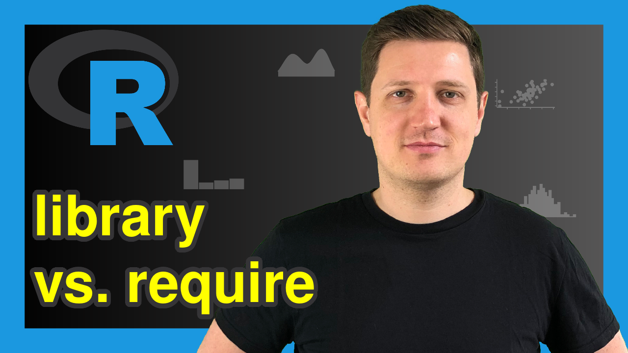 Difference Between library & require in R (2 Examples) | Error vs. Warning