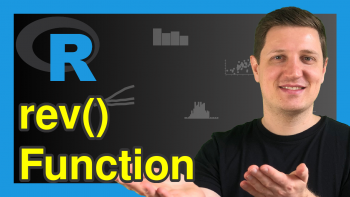 rev R Function | 3 Examples (Reverse of Vector, Data Frame by Column & by Row)