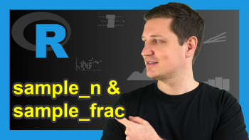 sample_n & sample_frac R Functions | Sample Data with dplyr Package