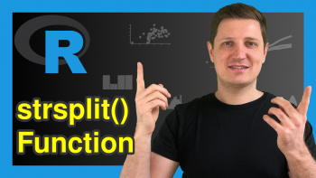 strsplit Function in R (3 Examples) | How to Split a Character String