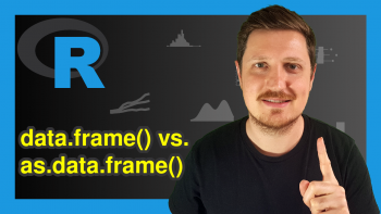 Difference Between data.frame & as.data.frame Functions in R (2 Examples)